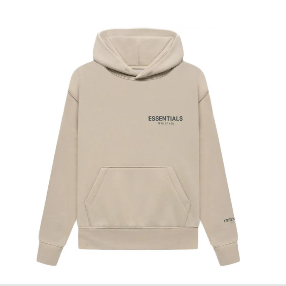 Fear of God Essentials Tan Hoodie - Picture 1 of 8